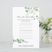 Bewerkbare Raad de Sweet Mess, Dirty Diaper (Staand voorkant)