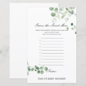 Bewerkbare Raad de Sweet Mess, Dirty Diaper (Voorkant / Achterkant)