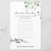 Bewerkbare Raad de Sweet Mess, Dirty Diaper (Voorkant)