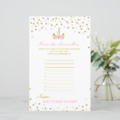 Bewerkbare Raad de Sweet Mess, Dirty Diaper (Staand voorkant)