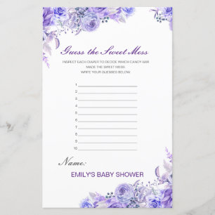 Bewerkbare Raad de Sweet Mess, Dirty Diaper