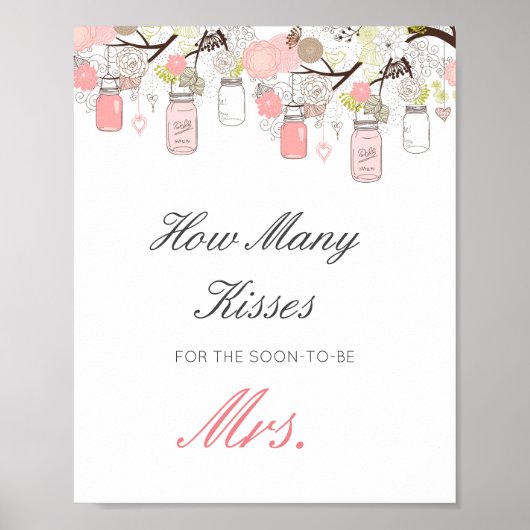 Bewerkbare raad hoeveel kussen voor spoedig mevrou poster (Voorkant)