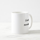 Bewerkbare Regenachtige Koffie & Boeken Mok (Voorkant rechts)