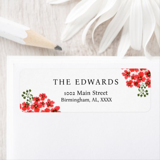 Bewerkbare Retouradreslabels Etiket (Insitu)