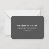 Bewerkbare retro-moderne tekst Sjabloon | Donker g (Voorkant)