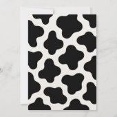 Bewerkbare Rodeo Cowgirl verjaardagsuitnodiging Kaart (Achterkant)