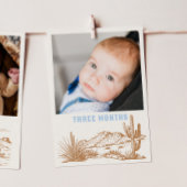 Bewerkbare Rodeo Maandelijkse Photo Banner Kaart