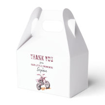 Bewerkbare Roze Motorfiets Dirt Bike Verjaardag