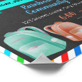 Bewerkbare Rugzak weggeefflyer Poster (Hoek)