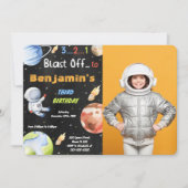 Bewerkbare ruimte foto uitnodigingen (Voorkant)