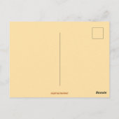 Bewerkbare Scarecrow Crow en Pumpkins Thanksgiving Briefkaart (Achterkant)