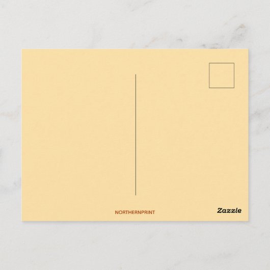 Bewerkbare Scarecrow Crow en Pumpkins Thanksgiving Briefkaart (Achterkant)