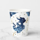 Bewerkbare Schattigee Dragon Birthday Papieren Bekers (Voorkant)