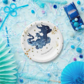 Bewerkbare Schattigee Dragon Birthday Papieren Bordje (Feest)