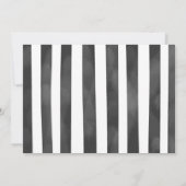 Bewerkbare Schattigee Koe Verjaardagsfotouitnodigi Kaart (Achterkant)