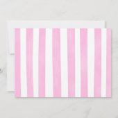 Bewerkbare Schattigee Koe Verjaardagsfotouitnodigi Kaart (Achterkant)