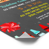 Bewerkbare School Spirit flyer Poster (Hoek)