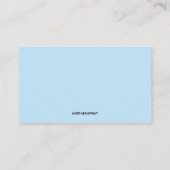 Bewerkbare Silhouette Dog Trainer Visitekaartje (Achterkant)