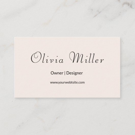 Bewerkbare sjabloon voor visitekaartjes (Achterkant)