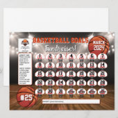 Bewerkbare Softbal Kalender Fondsenwerving Flyer N Kaart (Voorkant / Achterkant)