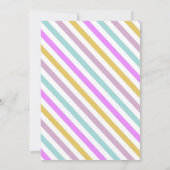 bewerkbare sprong verjaardag, sprong trampoline ui kaart (Achterkant)