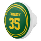 Bewerkbare stripes en achtergrondkleurensorf keramische knop (Rechts)