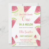 Bewerkbare Summer Party Printable Kaart (Voorkant)