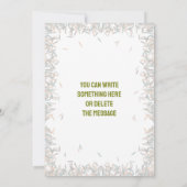 Bewerkbare Sushi uitnodiging voor verjaardagsfeest (Achterkant)