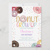 Bewerkbare Sweet Sprinkle Party Uitnodiging voor k (Voorkant)