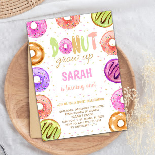 Bewerkbare Sweet Treat Party Nodig Kaart