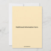 Bewerkbare taart en bessen verjaardag kaart (Achterkant)