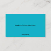 Bewerkbare Tandheelkunde Periodontist Visitekaartje (Achterkant)