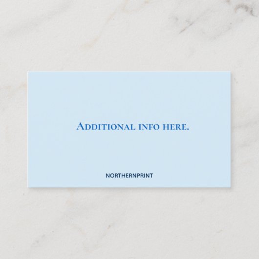 Bewerkbare Tanning Salon Klantenkaartje (Achterkant)