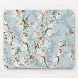 Bewerkbare tekst altijd in bloei muismat