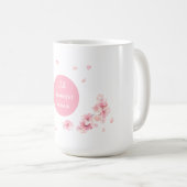 Bewerkbare tekst Cherry Blossom Mok voor cadeau (Voorkant rechts)