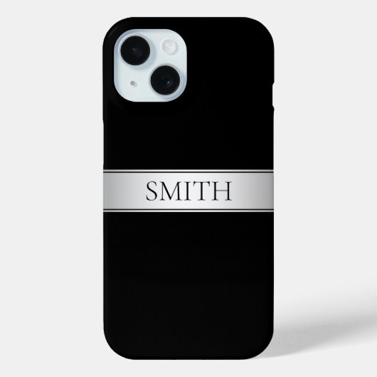 Bewerkbare tekst en kleuren | Gradiënt streep met Case-Mate iPhone Case (Achterkant)