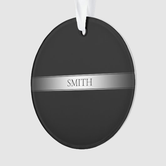 Bewerkbare tekst en kleuren | Verloopstreep met ra Ornament (voorkant)