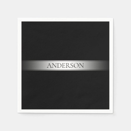 Bewerkbare tekst en kleuren | Verloopstreep met ra Servet (Voorkant)