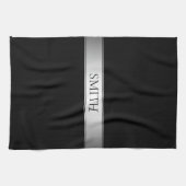 Bewerkbare tekst en kleuren | Verloopstreep met ra Theedoek (Horizontaal)