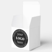 Bewerkbare tekst en uw Logo of ander ontwerp Bedankdoosjes (Geopend)