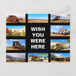Bewerkbare tekst - Outback Nederland multi-foto Briefkaart