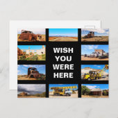 Bewerkbare tekst - Outback Nederland multi-foto Briefkaart (Voorkant / Achterkant)