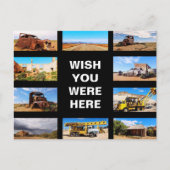 Bewerkbare tekst - Outback Nederland multi-foto Briefkaart (Voorkant)