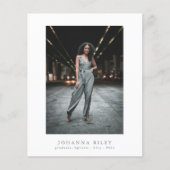 Bewerkbare tekst Photo University Afstudeerder Aan (Voorkant)