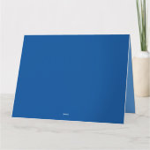 Bewerkbare Tekst Sjabloon voor Monogrammed Naam en (Achterkant)