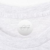 Bewerkbare tekst voor bedrijfsnaam Groet | Iron-on Labels (Aangebracht)