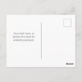 Bewerkbare tekst voor bedrijven, begroeting of naa briefkaart (Achterkant)