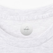 Bewerkbare tekst voor bedrijven, begroeting of naa labels (Aangebracht)