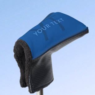 Bewerkbare tekstsjabloon voor gegraveerde naam enz golfheadcover