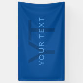 Bewerkbare tekstsjabloon voor gegraveerde naam enz spandoek (Verticaal)